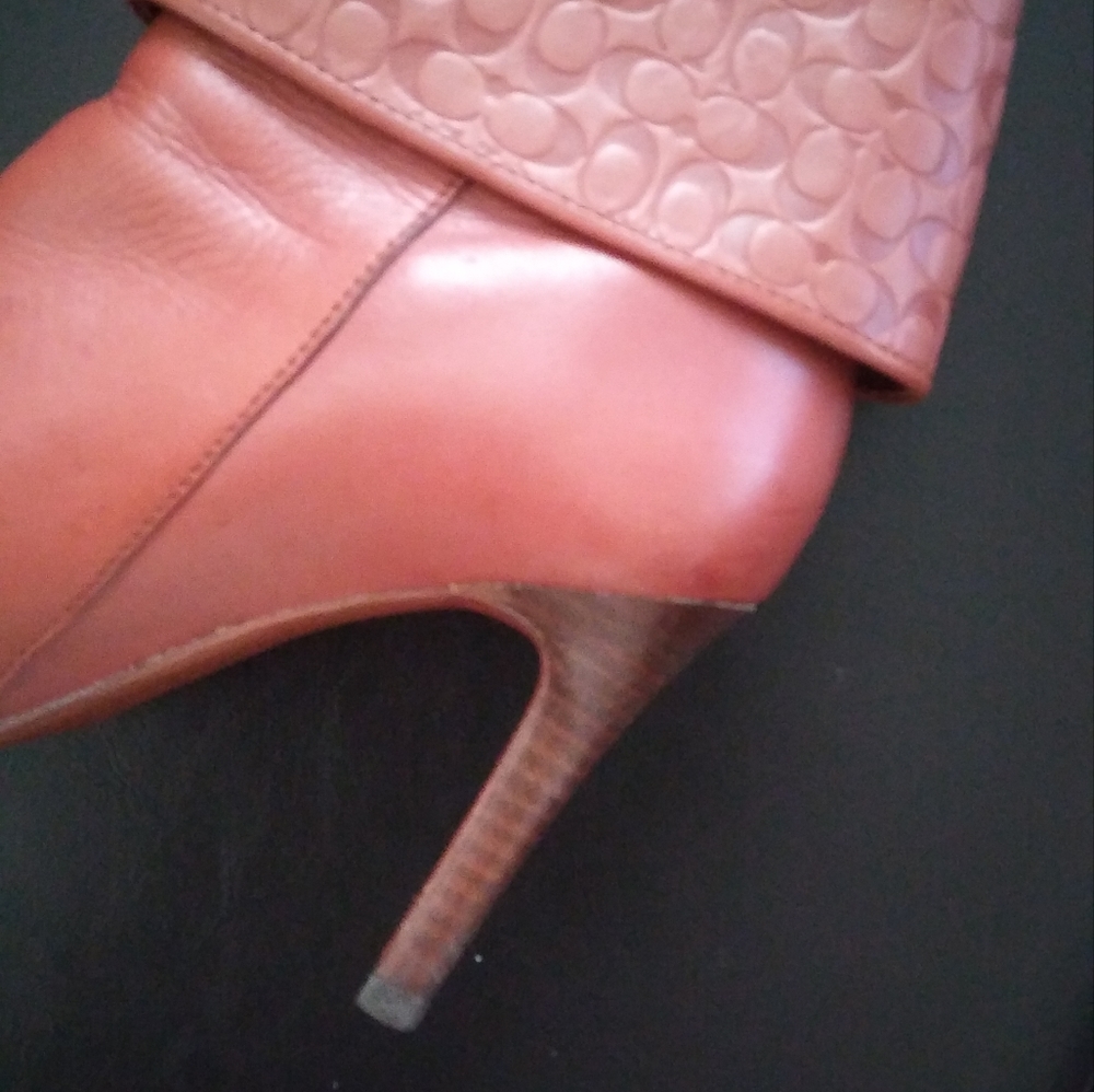 Coach Logo Booties - Picture 2 of 5